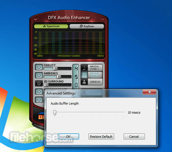 Dfx Audio Enhancer Windows 7